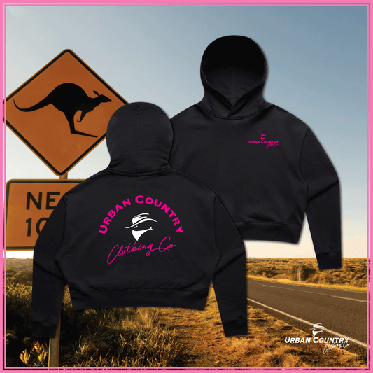 Ladies Bandit Crop Hoodie