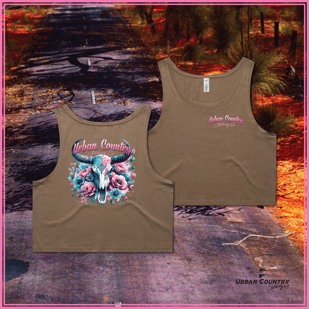 Ladies Floral Singlet