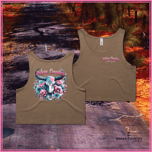 Ladies Floral Singlet