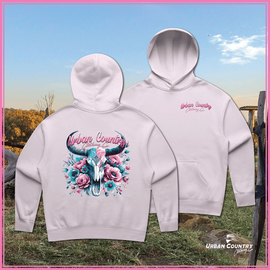 Ladies Floral Hoodie